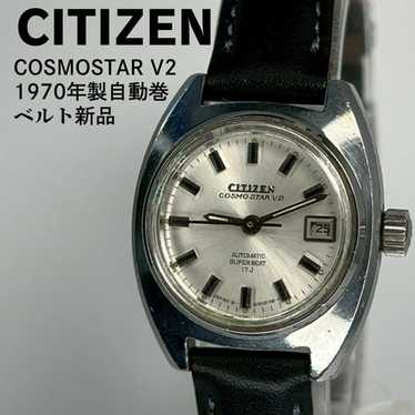 時計 1970s CITIZEN COSMOSTAR V2 automatic Citizen】70s CITIZEN Cosmo Star V2 Watch Antique Vintage | eBay