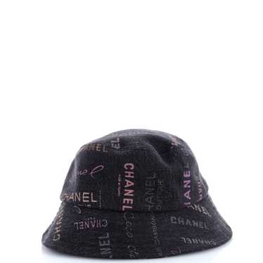 【CHANEL】バケットハット Used CHANEL Pre-Owned 1990-2000s Sport Line Bucket Hat | Grey