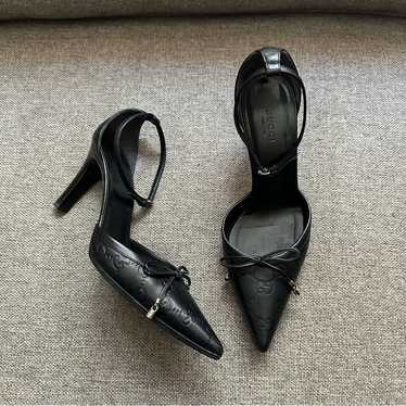 Gucci vintage monogram heels - Gem