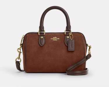 Vintage coach brown suede - Gem