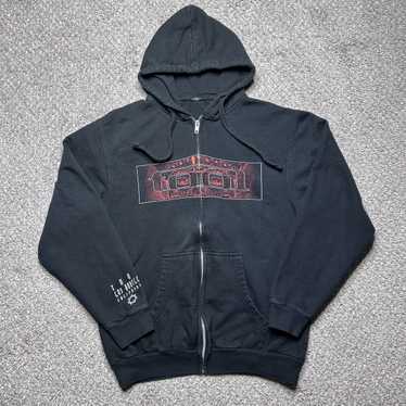 トップス 00s TOOL hoodie 10,000 Days Full Color Circle Eyes Lined Zip Hoodie | Tool