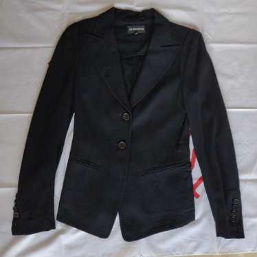 ANN DEMEULEMEESTER テーラードジャケット 36 ブラック ANN DEMEULEMEESTER ブラック テーラードジャケット 36 - メルカリ