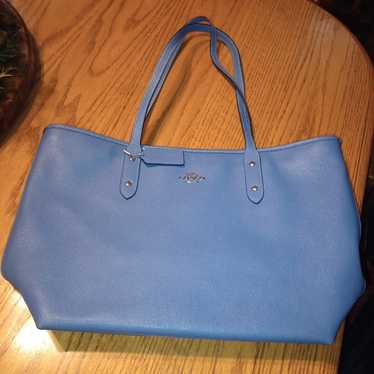 Vintage blue coach purse - Gem