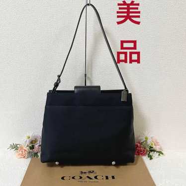 希少✨OLD COACH Tote bag one shoulder USA Extremely Rare Made In USA Old Coach 9017 Shoulder Bag