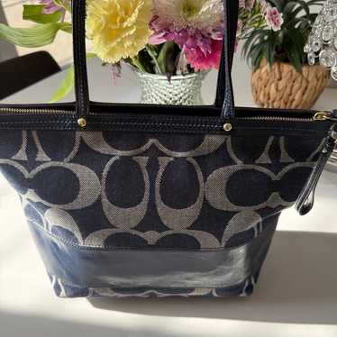 バッグ H27 Coach Legacy Denim Signature ToteBag Coach Legacy Denim Signature Tote Bag | eBay