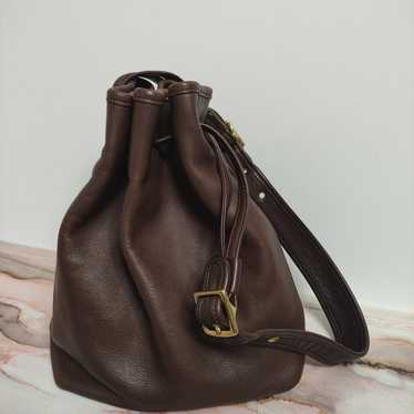 Vintage coach drawstring bucket - Gem