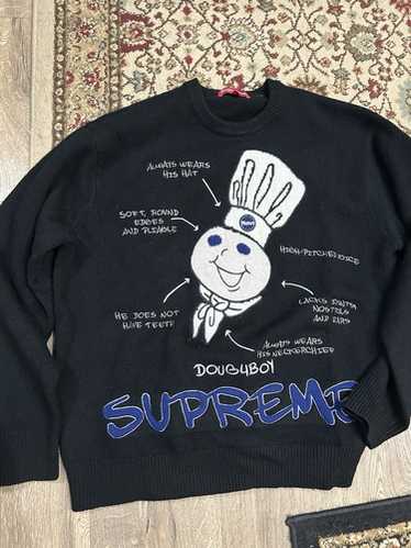 Fw22 supreme doughboy sweater - Gem