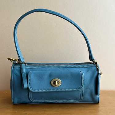 Vintage coach handbag blue - Gem