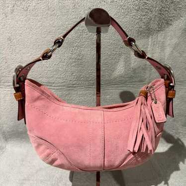 Vintage suede hobo coach - Gem