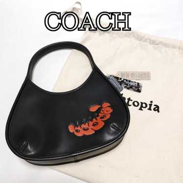 バッグ RARE Vintage Coach XL Ergo Hobo Bag BLK EXC Rare XL Vintage COACH Ergo Pocket Double Strap Black