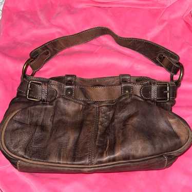 バッグ archive grunge gimmick bag y2k brown Archive Grunge Gimmick Nylon Shoulder Bag Brown Y2K Vintage