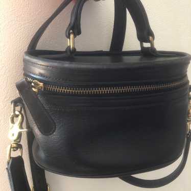 バッグ vintage coach old mini Boston BLACK Coach vintage mini boston - Gem