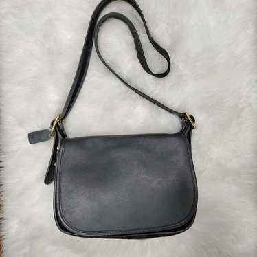バッグ OLD COACH LEATHER FLAP ONE SHOULDER BAG Coach vintage leather one-shoulder - Gem