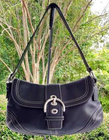 バッグ 00's coach vintage shoulderbag soho Y2K Coach Vintage F10926 Soho Y2K Pink Signature C Canvas