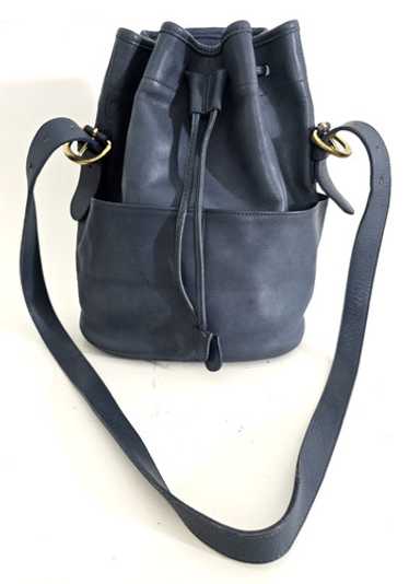 バッグ Vintage Coach Navy Bradley Bucket Bag Vintage Coach Navy Bradley Bucket Bag #9936 · Whatnot: Shop