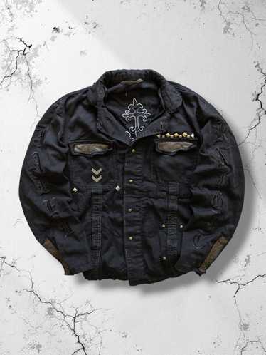 jaded by knight スエード　レザージャケット Jaded By Knight Los Angeles Womens Black Leather Jacket