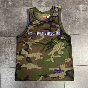 ウェア Supreme Hardies Camo Basketball Jersey Supreme Hardies Camo Basketball Jersey (SS23) - $128