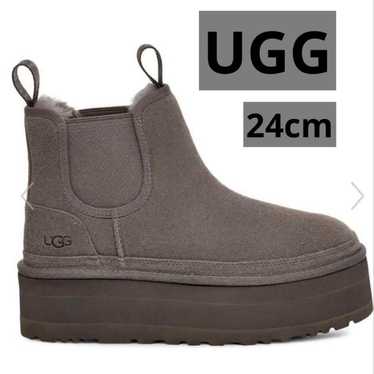 UGG W Neumel Platform Chelsea グレー 7 Q Shoes – Neumel platform chelsea ankle boots