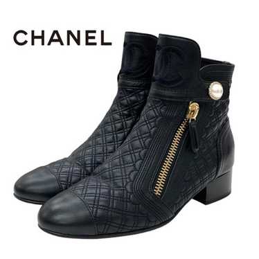 Chanel pearl short boots - Gem