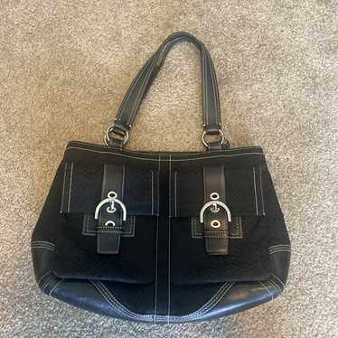 バッグ vintage coach Soho Hobo hand bag 2way Vintage Coach 8A01 Soho Hobo Handbag Black Leather | eBay