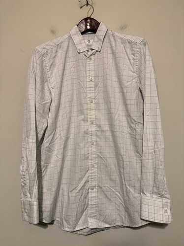 Christian Lacroix 長袖シャツ 40 Christian Lacroix Men's White Cotton Blend Button-Down