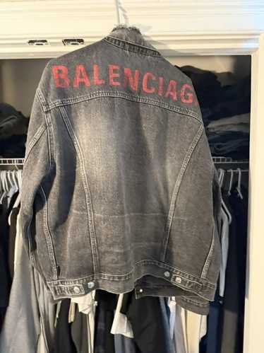 Balenciaga Paris 2009 ニコラ期 denim jacket Balenciaga Eiffel Tower Patch Denim Jacket 40 120144273 | eBay
