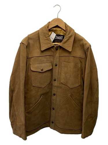 ジャケット・アウター 80s schott suede leather tracker jacket Schott Suede Cow Leather Trucker Jacket Blouson Men Size 36