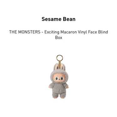 Labubu macaron sesame bean - Gem
