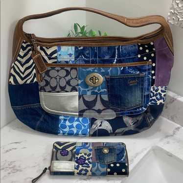 Coach patchwork denim hobo - Gem
