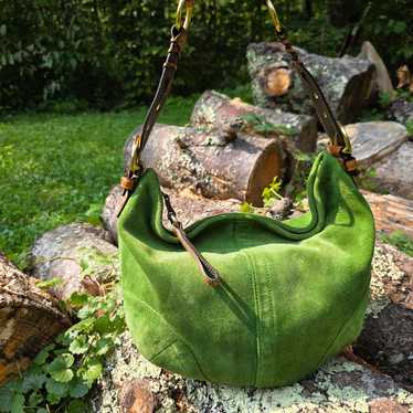 Vintage suede hobo coach - Gem