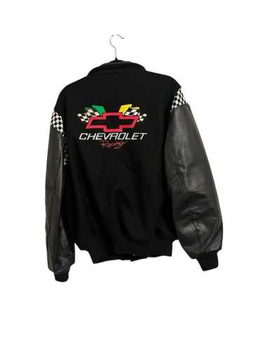 ヴィンテージ品‼️ Chevrolet Racing ジャケット 黒/赤 Vintage Chevrolet Racing Windbreaker Jacket Essex Size