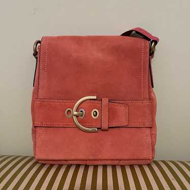 vintage coach old Suede pink オールドコーチ vintage coach old Suede pink オールドコーチ