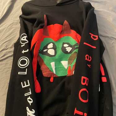トップス Playboi Carti CPFM hoodie XL Playboi carti black hoodie - CPFM Store