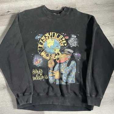 90年代 Snoop Doggy Dog Crewneck Sweatshir Vintage Snoop Dogg Doggystyle Long Sleeve T-Shirt XL Retro
