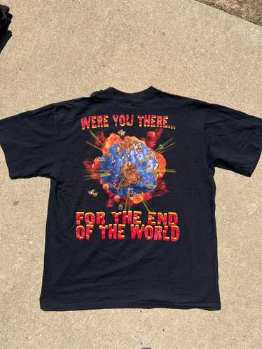 ミュージシャン KISS ALIVE WORLDWIDE TOUR TEE 1996-1997 Vintage 1997 Kiss Alive Worldwide 96 97 Tour T Shirt Men XL