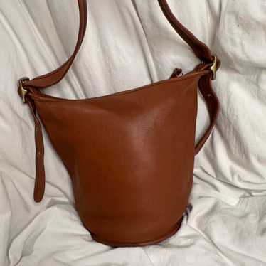 90s coach tan bucket bag - Gem