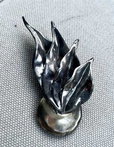 大判！DAVID VARSANO イスラエル ペンダント ブローチ Vintage DAVID VARSANO Israel Sterling Silver Modernist