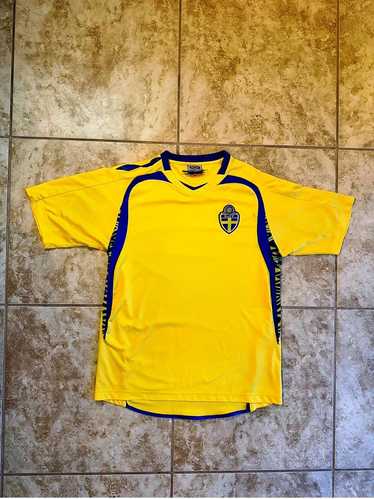 【00s】UMBRO スウェーデン代表 サッカー ゲームシャツ イエロー XL 00s】UMBRO スウェーデン代表 サッカー ゲームシャツ イエロー