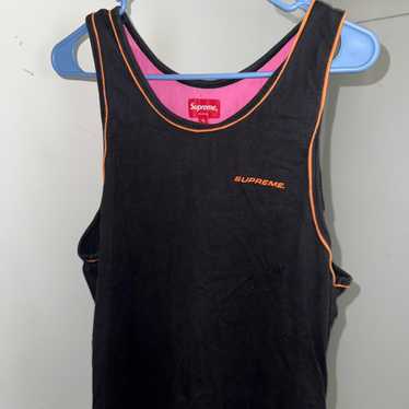 Supreme ST.supreme XLタンクトップ　黒　黄色 Supreme ST.supreme XLタンクトップ 黒 黄色 - メルカリ