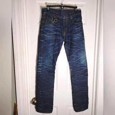 【Buffalo Bobs】 Gimmick Skinny Denim Buffalo bobs × distressed - Gem