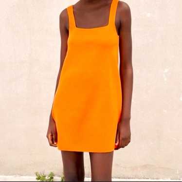 Zara Orange knit Dress - Gem