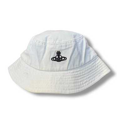 帽子 vintage vivienwestwood hat Vivienne Westwood Beige Wool Orb Logo Bucket Hat | eBay