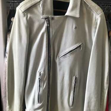 Balmain white biker - Gem