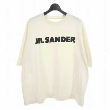 JIL SANDER BIG LOGO L/S T-SHIRT/長袖Tシャツ Jil Sander - Long-sleeved T-Shirt in Porcelain – Stoy