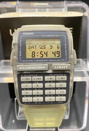 NOS Casio DBC Data Ban Calculator Vintage Digital… - image 1