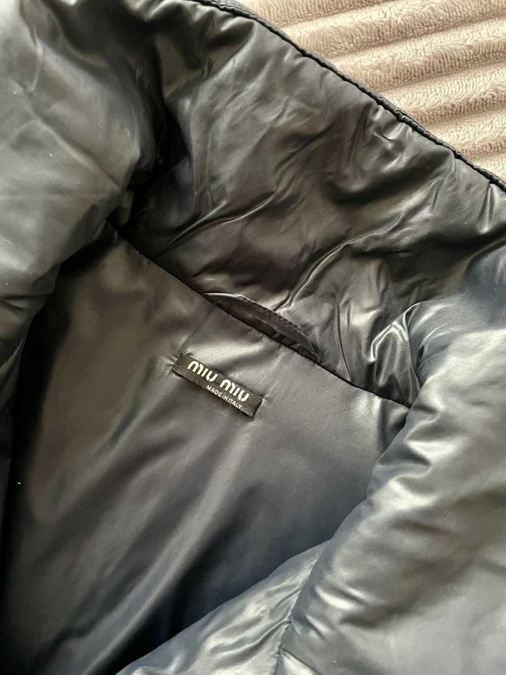 Miu Miu Miu Miu - FW2002 Detachable Hood Puffer N… - image 12