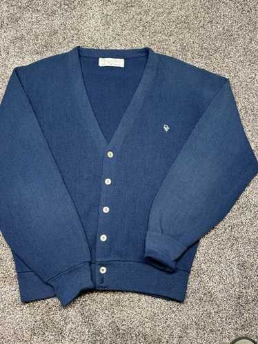 1990s Christian Dior knit cardigan Lサイズ 古着 90s USA製 Christian Dior マルチ ボーダー パターン