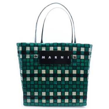 Marni market mini basket - Gem