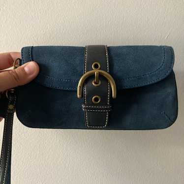 vintage coach old Suede スウェード カメラバッグ Rare Suede Old Coach 9010 Shoulder Bag Brown Made In USA