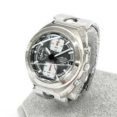 レア　SEIKO ALBA AKA V657-6060 Seiko Alba AKA Bullhead Chronograph V657‑6060 Watch Green